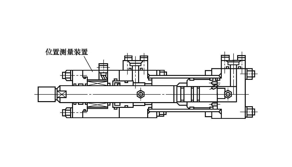 液压缸维修之带位移测量装置的液压缸的测量原理是怎样的？(图1)